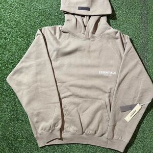 Essentials Beige Hoodie